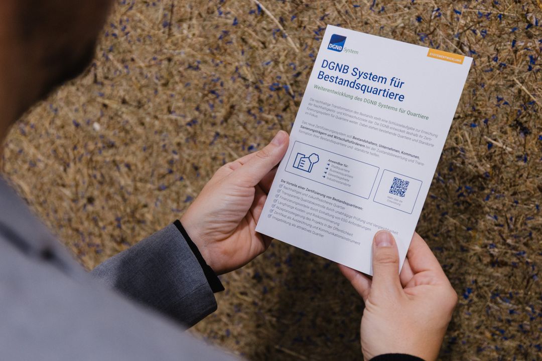 DGNB entwickelt neues Zertifizierungssystem für Bestandsquartiere DGNB entwickelt neues Zertifizierungssystem für Bestandsquartiere
