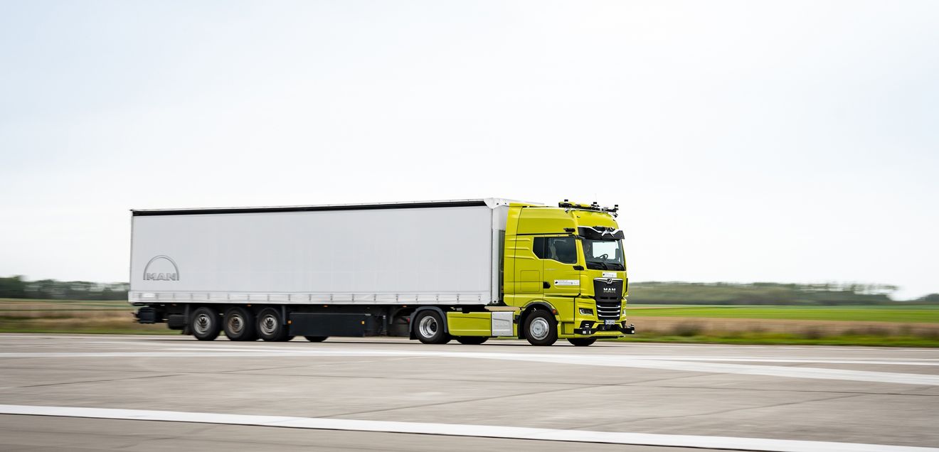 MAN treibt Entwicklung fahrerloser Lkws voran MAN treibt Entwicklung fahrerloser Lkws voran
