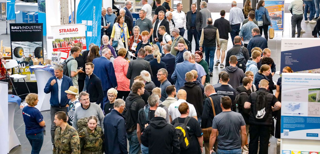 Vom 9. bis 13. September steht in den Holstenhallen Neumünster wieder das Bauen im Mittelpunkt. Vom 9. bis 13. September steht in den Holstenhallen Neumünster wieder das Bauen im Mittelpunkt.