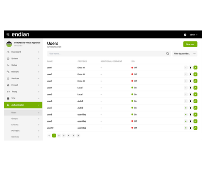 Endian: New release for operating system Endian: New release for operating system