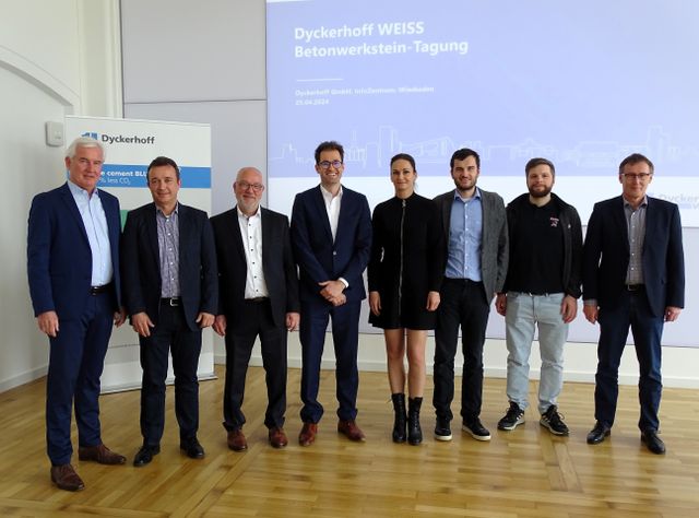 Dyckerhoff Weiss Betonwerkstein-Tagung 2024: Wege zur Gestaltung der Transformation Dyckerhoff Weiss Betonwerkstein-Tagung 2024: Wege zur Gestaltung der Transformation