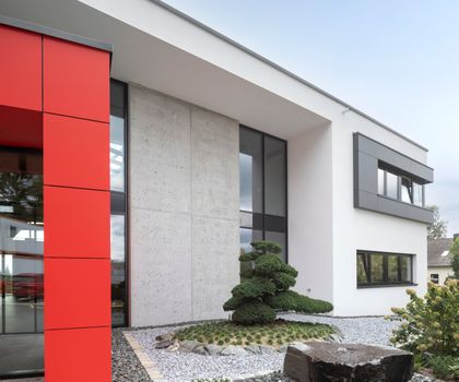Leichtbeton von Heidelberg Materials: Neues Bürogebäude von Alt Bau Leichtbeton von Heidelberg Materials: Neues Bürogebäude von Alt Bau