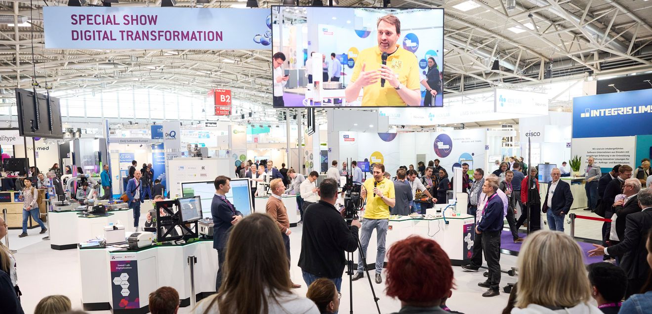 Impressionen Sonderschau Digital Transformation analytica