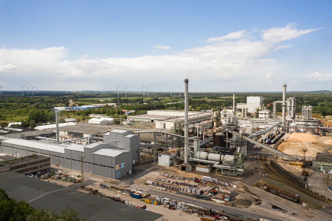 Das Sonae Arauco Werk in Beeskow