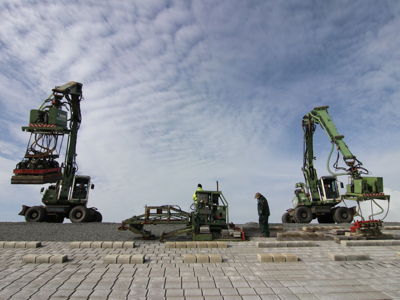 Berding Beton liefert Verkalit-System für Deichsanierung
