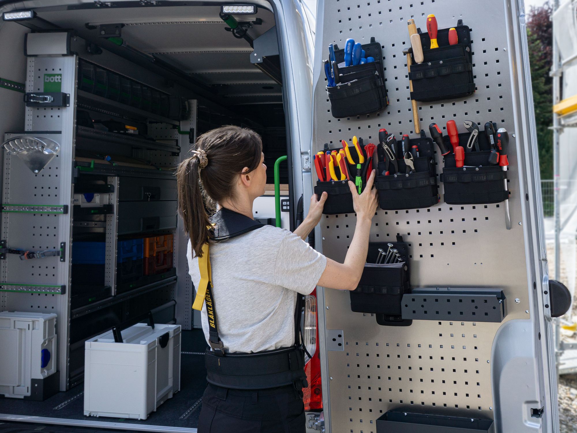 ToolRig von Tanos und Blåkläder: Mobile Werkzeugorganisation im Handwerk