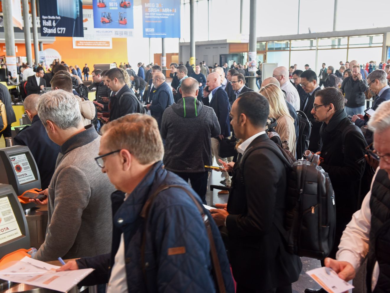 Logimat 2024 - East Entrance Logimat 2024 - East Entrance