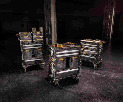 Neue effiziente Lösungen für die Organisation von Werkzeugen Dewalt® präsentiert: ToughSystem 2.0 DXL Aufbewahrungssystem