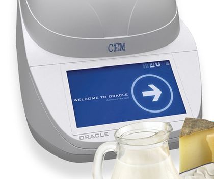 Fett-Analysator Oracle Fett-Analysator Oracle, Käsesorten und Milch