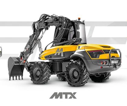Mecalac stellt neue knickgelenkte Radbagger-Serie vor Mecalac stellt neue knickgelenkte Radbagger-Serie vor