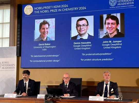 Nobelpreis Chemie 2024 Bild aller Preisträger