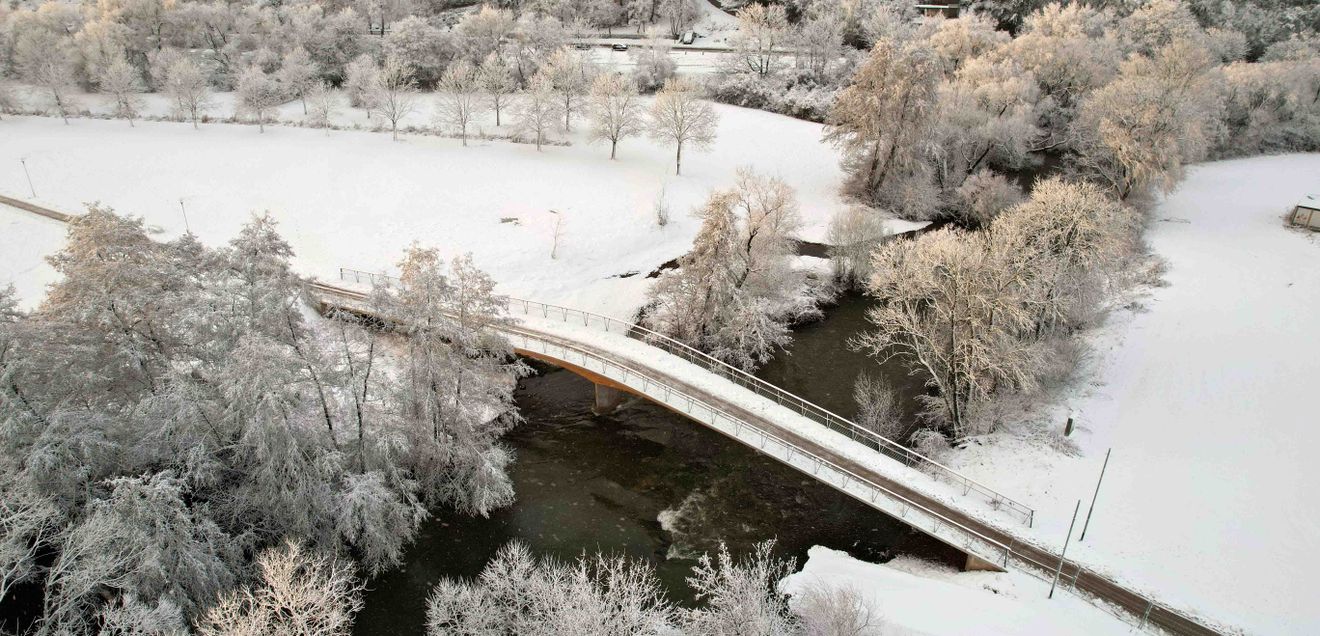 Wehrweidebrücke in Frankenberg Wehrweidebrücke in Frankenberg