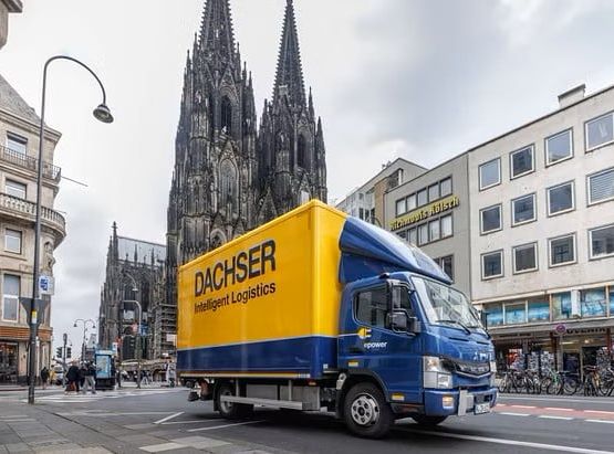Green Logistics: Emission-free delivery zone: Dachser serves parts of Cologne city center with e-trucks Green Logistics: Emission-free delivery zone: Dachser serves parts of Cologne city center with e-trucks