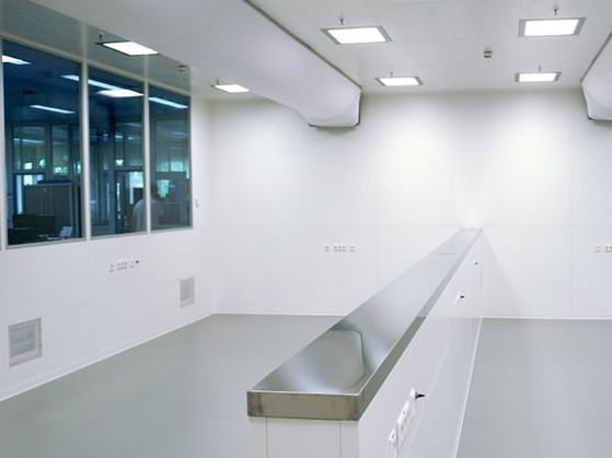 Antriebe für Medizin- und Labortechnik: Neuer Reinraum bei Faulhaber für die Produktion Reinraum (noch nicht eingerichtet)