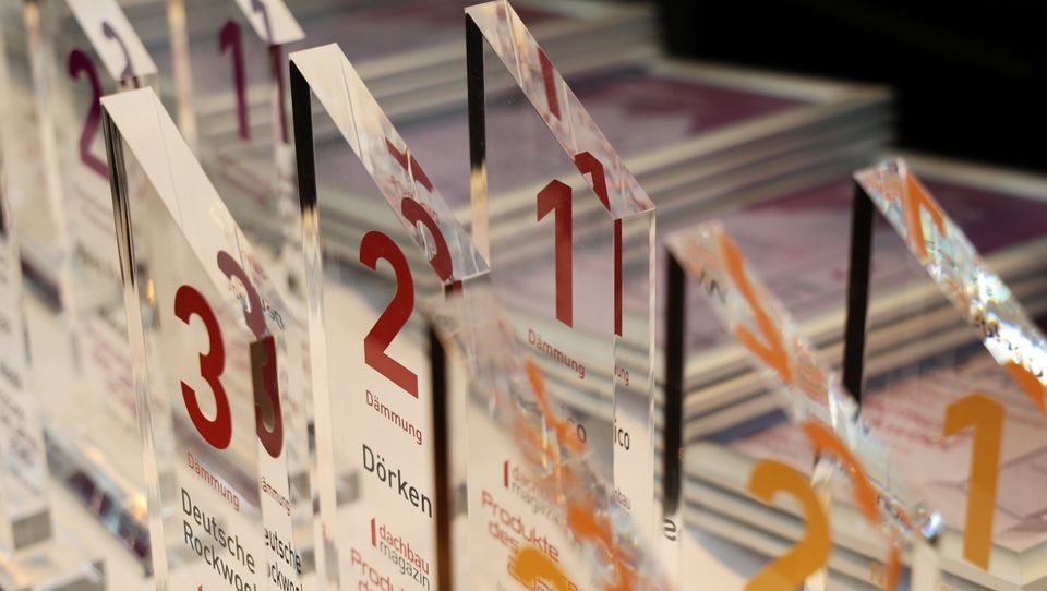 Preisverleihung Produkte des Jahres buildingnet 2025