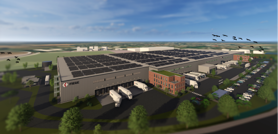 Logistics service provider: Fiege builds new logistics center in Hesse Logistics service provider: Fiege builds new logistics center in Hesse