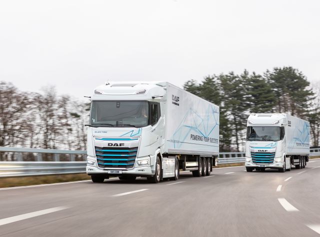 DAF XG und XG+ Electric: Neue Maßstäbe für elektrische LKW im Bau- und Fernverkehr