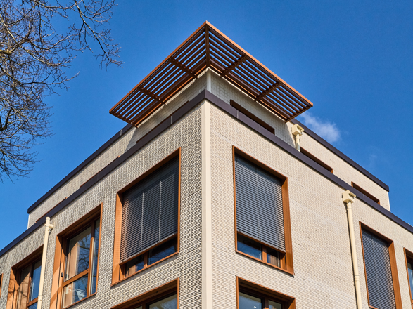 Hagemeister-Klinkerriemchen prägen Architektur