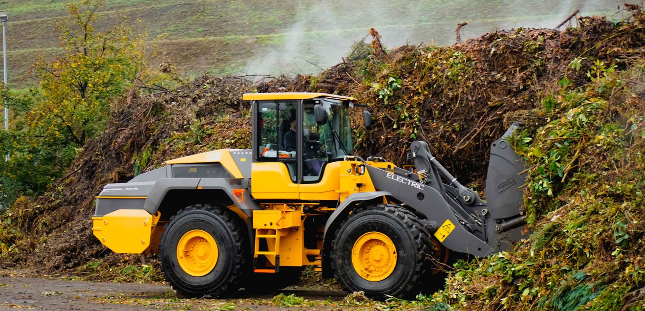 Volvo L120 Electric im Praxistest