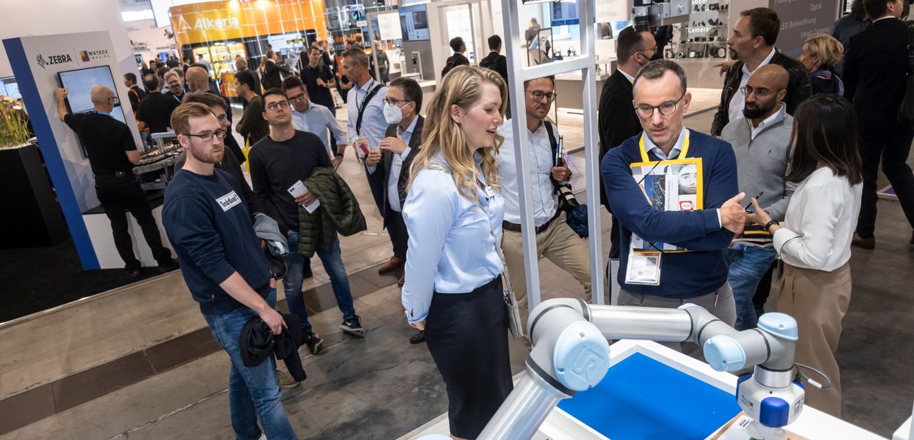 Vision, trade fair image Stuttgart Trade Fair: Record figures for Vision 2024