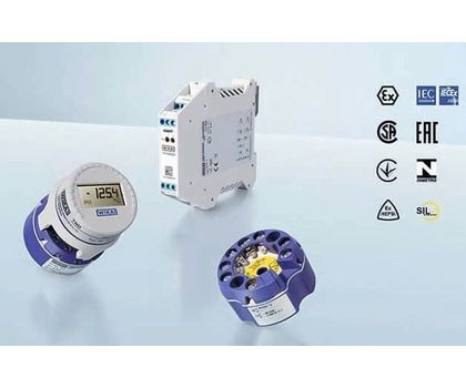 Wika at the Hannover Messe: Temperature transmitter with true drift detection Wika at the Hannover Messe: Temperature transmitter with true drift detection