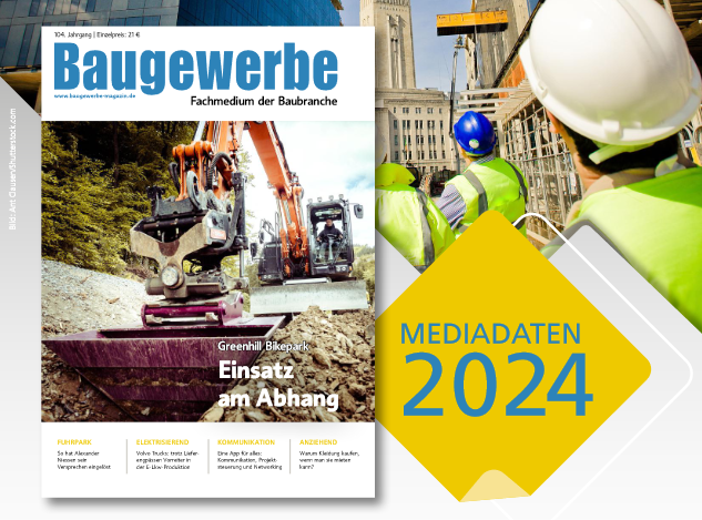 Werben im Baugewerbe Magazin – Buchung schon heute für 2024