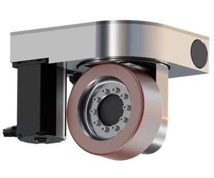 Drive-steering drive: Adapted to driverless transport systems Drive-steering drive: Adapted to driverless transport systems