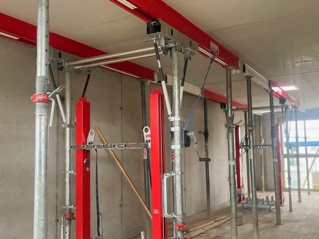klappMAX klappMAX auf einer Baustelle im Einsatz