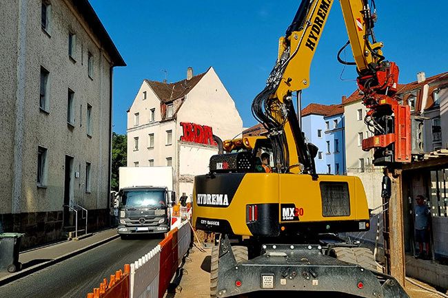 Effiziente Maschine von Hydrema sichert den Ertrag Effiziente Maschine von Hydrema sichert den Ertrag