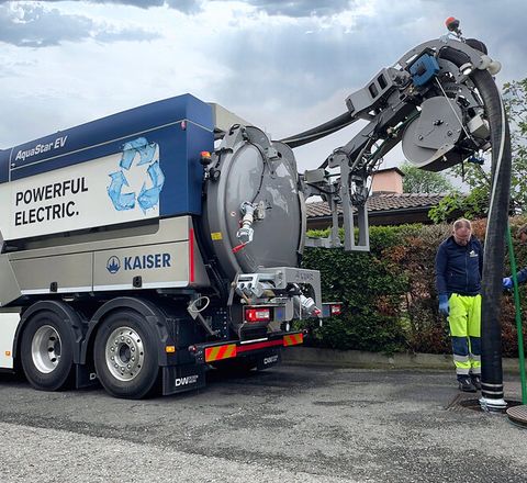 Elektrische Entsorgungs- und Reinigungsfahrzeuge von Designwerk
