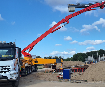 Cemex liefert Vertua-Beton für neue Grundschule in Wandlitz Cemex liefert Vertua-Beton für neue Grundschule in Wandlitz