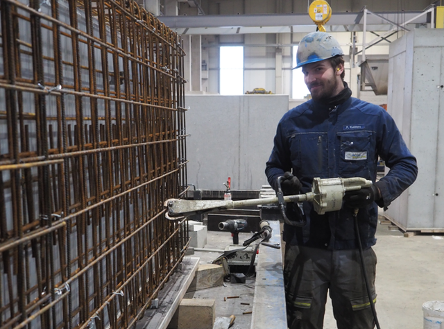 So beschleunigen Krenn Stahlschneider die Fertigung von Betonfertigteilen