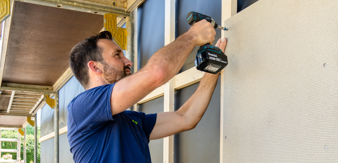 VeroBoard AllStar Verarbeitung Holzbau