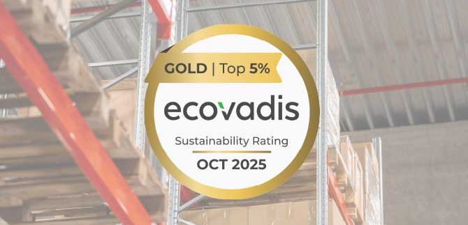 Auszeichnung: AR Racking erhält erneut EcoVadis-Gold Auszeichnung: AR Racking erhält erneut EcoVadis-Gold