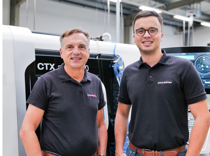 Bohlender GmbH expandiert in die USA – Tochtergesellschaft in Virginia gegründet Geschäftsführer Volker Bohlender und Prokurist Silas Bohlender