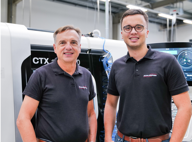 Bohlender GmbH expandiert in die USA – Tochtergesellschaft in Virginia gegründet Geschäftsführer Volker Bohlender und Prokurist Silas Bohlender