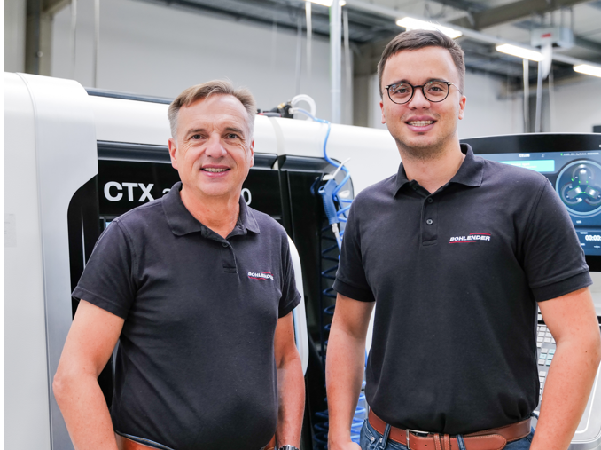 Bohlender GmbH expandiert in die USA – Tochtergesellschaft in Virginia gegründet Geschäftsführer Volker Bohlender und Prokurist Silas Bohlender