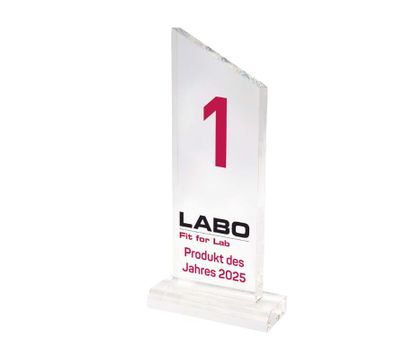Ergebnisse der LABO-Leserwahl: Die Produkte des Jahres 2025 Pokal (LABO Produkt des Jahres 2025)