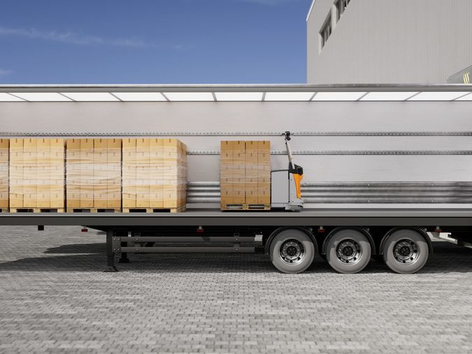 Skalierbare Automatisierung: Autonome Be- und Entladung für die Lkw-Rampe Skalierbare Automatisierung: Autonome Be- und Entladung für die Lkw-Rampe