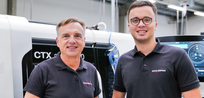 Bohlender GmbH expandiert in die USA – Tochtergesellschaft in Virginia gegründet Geschäftsführer Volker Bohlender und Prokurist Silas Bohlender