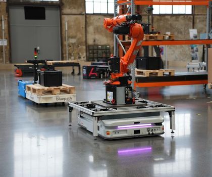 Logimat: Interoperability Hub zeigt Lösungsansätze für die mobile Transportrobotik Logimat: Interoperability Hub zeigt Lösungsansätze für die mobile Transportrobotik