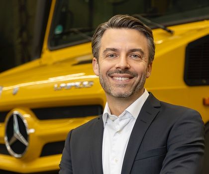 Dennis Kinzelmann ist neuer CEO von Mercedes-Benz Special Trucks Dennis Kinzelmann ist neuer CEO von Mercedes-Benz Special Trucks
