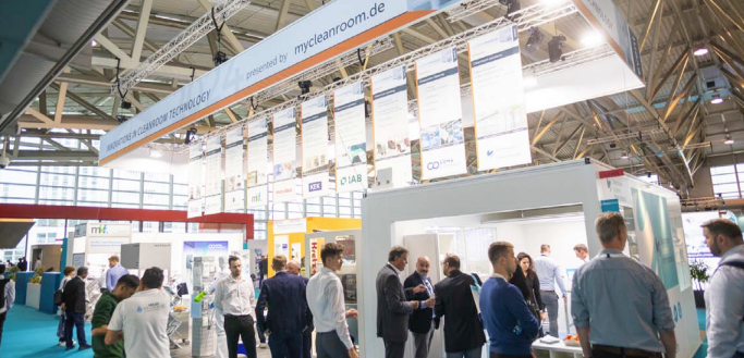 Messe-Impression Cleanzone in Frankfurt Bild von der Messe Cleanzone 2024