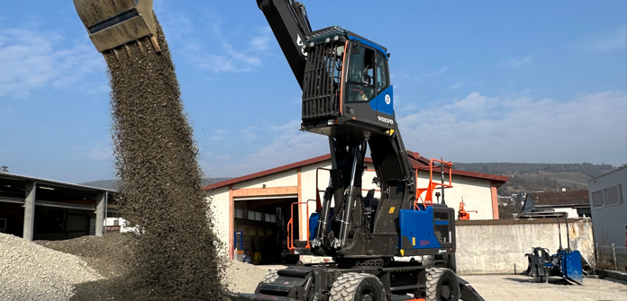 Wie ein einzigartiger Volvo-Mobilbagger die Baumaschinenwelt verändert