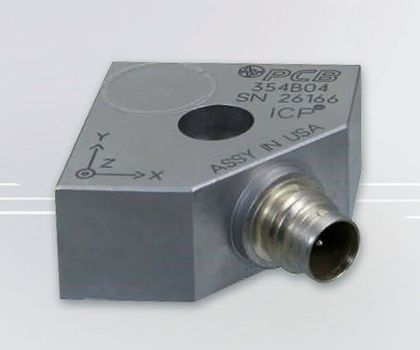 Triaxial ICP acceleration sensor: For vertical take-off and space travel Triaxial ICP acceleration sensor: For vertical take-off and space travel