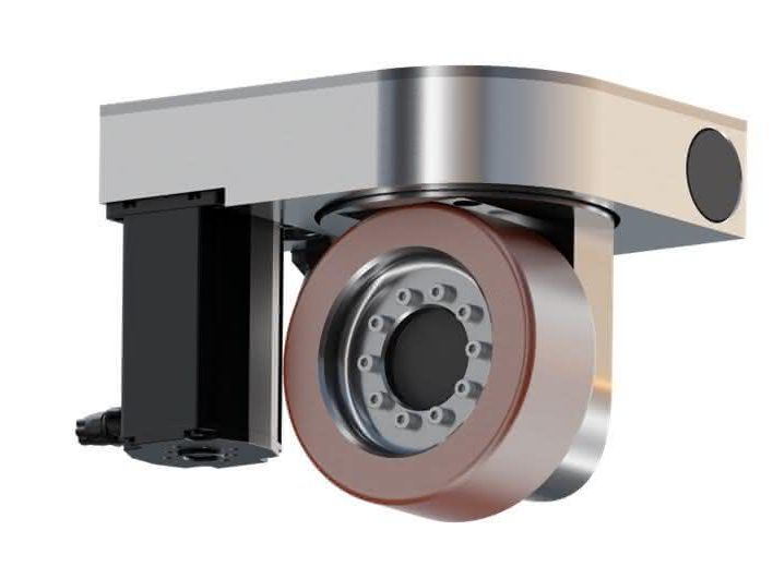 Drive-steering drive: Adapted to driverless transport systems