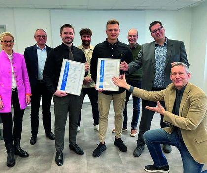 Günther-Schwank-Preis: Ausbildungspreis für Pöppelmann Günther-Schwank-Preis: Ausbildungspreis für Pöppelmann