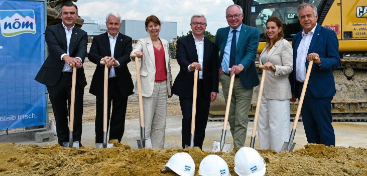 Up to 26,000 pallet spaces: Kardex Mlog implements fully automated logistics center for NÖM Up to 26,000 pallet spaces: Kardex Mlog implements fully automated logistics center for NÖM