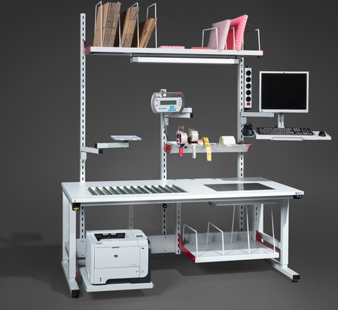 Karl Sintro packing table