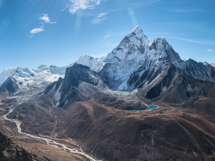 Klimawandel in Gebirgen - Temperatur steigt besonders schnell in großen Höhen Himalaya-Gebirge